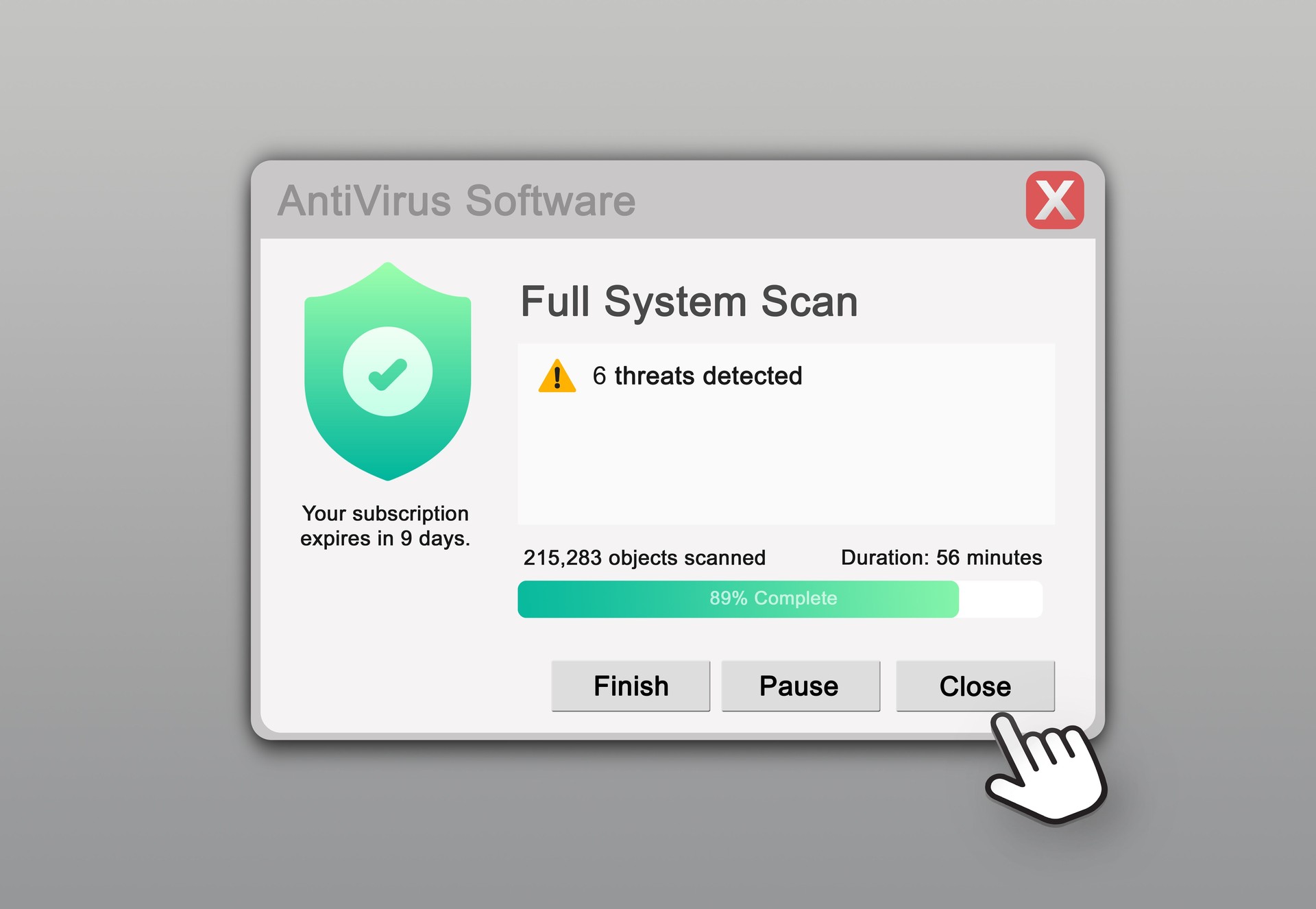 Antivirus Software Scan